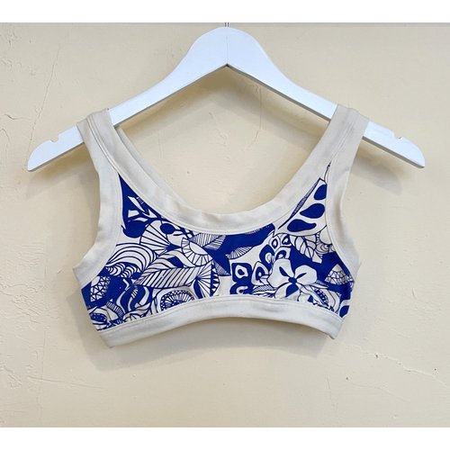 ThunderPants Bralette - Blue Bloem ThunderPants Bralette - Blue Bloem