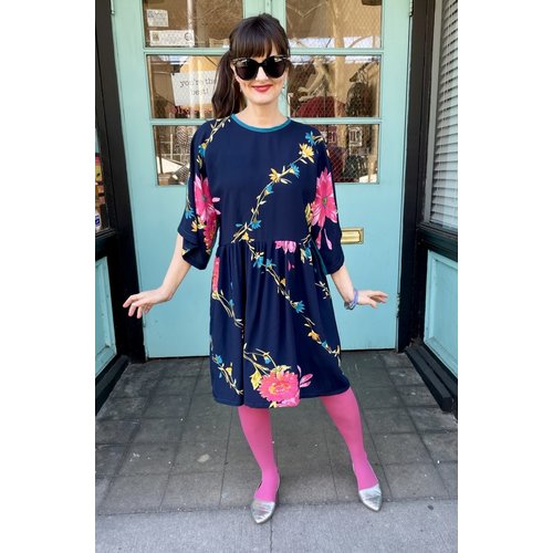 Sarah Bibb Geoff Dress - Pop/Marine Sarah Bibb Geoff Dress - Pop/Marine