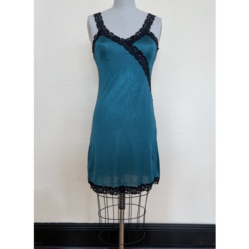 Sarah Bibb Hand Dyed Limited Edition Ava Slip - Jade Sarah Bibb Hand Dyed Limited Edition Ava Slip - Jade