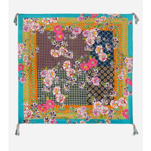 Johnny Was Silk Tassel Scarf - Magiana Johnny Was Silk Tassel Scarf - Magiana