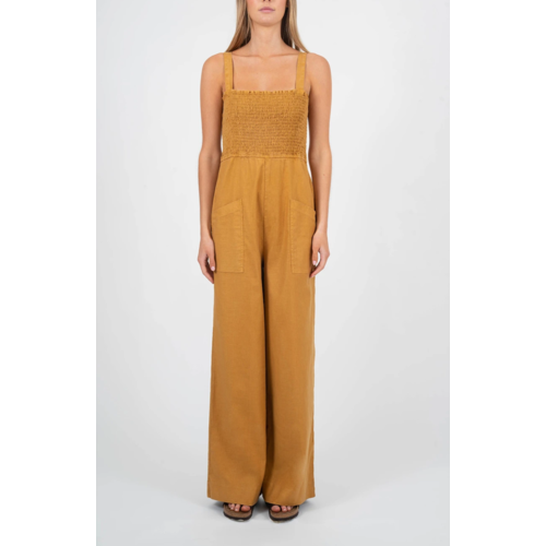 Level 99 Marnie Jumpsuit - Golden Level 99 Marnie Jumpsuit - Golden