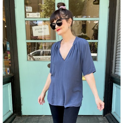 Cameo Mellie Top - Mist Blue Cameo Mellie Top - Mist Blue