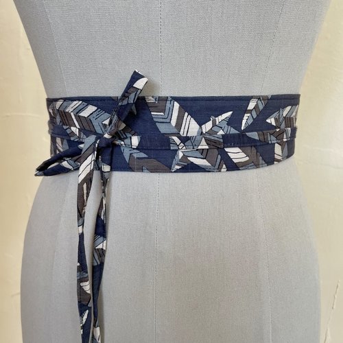 Sarah Bibb Mini Wrapping Belt - Leafy Sarah Bibb Mini Wrapping Belt - Leafy