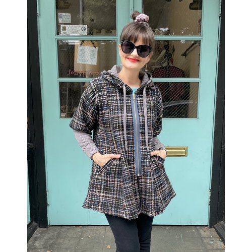 Sarah Bibb Parker Hoodie Coat - Morris Sarah Bibb Parker Hoodie Coat - Morris