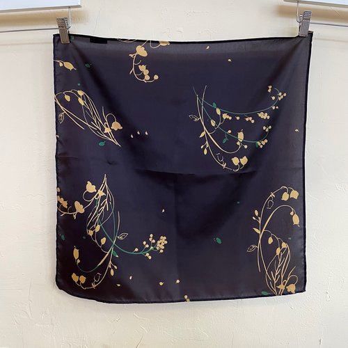 Sarah Bibb Gretchen Scarf - Midnight Flora Sarah Bibb Gretchen Scarf - Midnight Flora