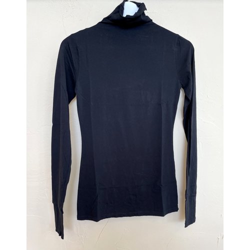 Velvet Tali Turtleneck - Black Velvet Tali Turtleneck - Black