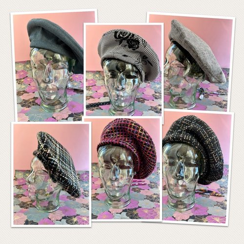 Busy Mushroom Beret - Multiple Colors