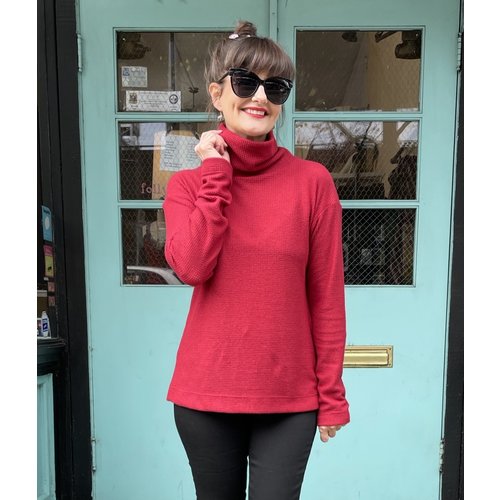 Sarah Bibb Tasha Turtleneck -Sequoia Sarah Bibb Tasha Turtleneck -Sequoia