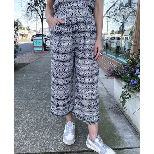 Sarah Bibb Miranda Cropped Pants - Indio Sarah Bibb Miranda Cropped Pants - Indio