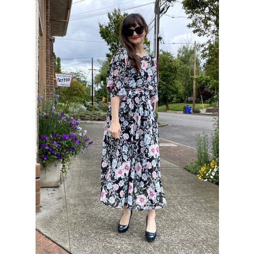 Sarah Bibb Sarah Dress - Grand Floral Sarah Bibb Sarah Dress - Grand Floral