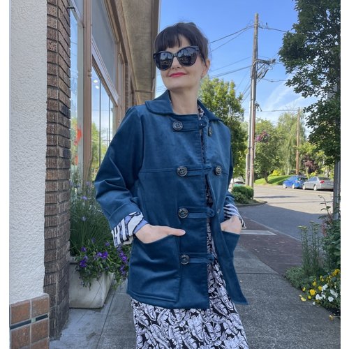 Sarah Bibb Mundy Jacket - Deep Sarah Bibb Mundy Jacket - Deep