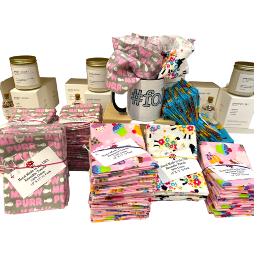 Busy Mushroom Reusable Towel Sets - multiple Busy Mushroom Reusable Towel Sets - multiple