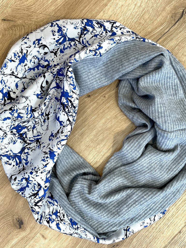 Sarah Bibb Single Loop Infinity Scarf -Ashland/Dover