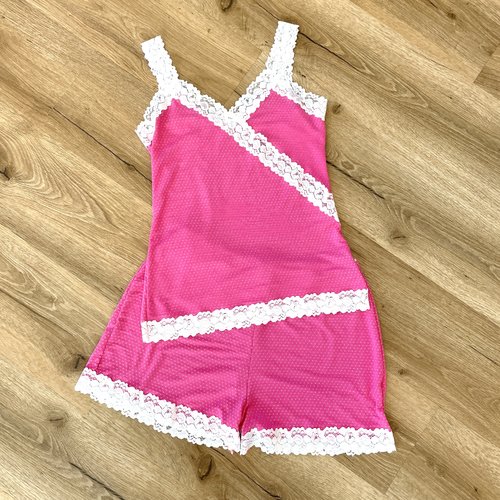 Sarah Bibb Morgan Shorts/Ava Camisole Set- Barbie Sarah Bibb Morgan Shorts/Ava Camisole Set- Barbie