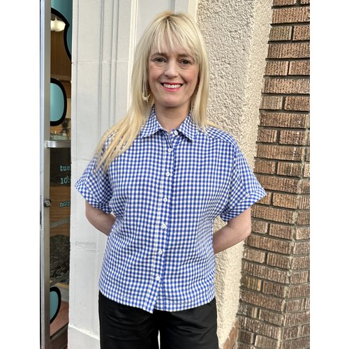 Frnch Calie Shirt - Electric Check Frnch Calie Shirt - Electric Check