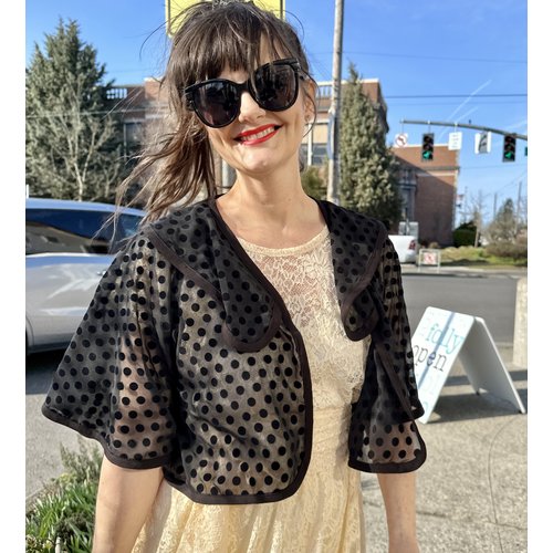 Sarah Bibb Colette Overdoodle - Sheer Dottie Sarah Bibb Colette Overdoodle - Sheer Dottie