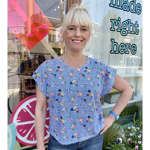 Sarah Bibb Lumi S/S Top - Pogos Sarah Bibb Lumi S/S Top - Pogos