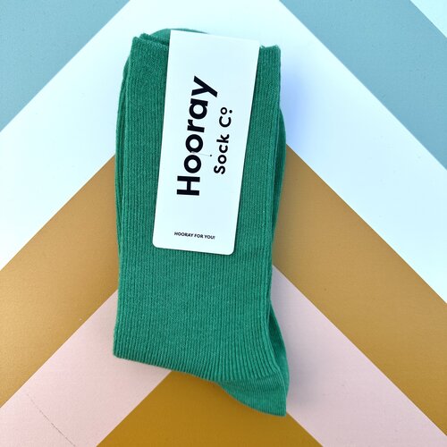 Hooray Everyday Socks - Kelly Green