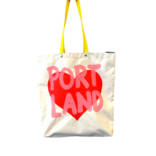 Rebecca Pearcy Tote Bag - Portland Love