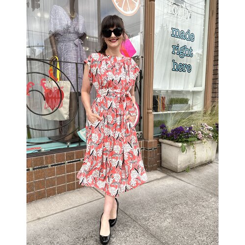 Sarah Bibb Nancy Dress - Cheetah Sarah Bibb Nancy Dress - Cheetah