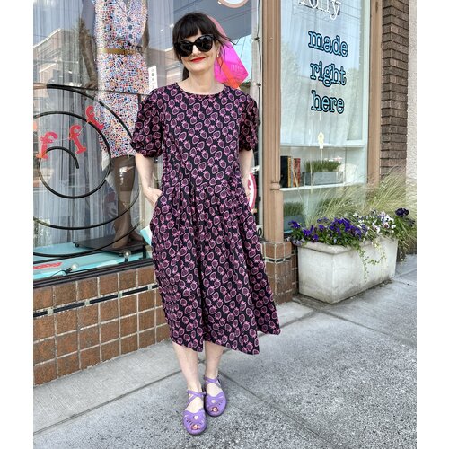 Busy Mushroom Felice Dress - Strawberries Busy Mushroom Felice Dress - Strawberries