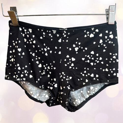 Cameo High Waist Brief - BW Hearts Cameo High Waist Brief - BW Hearts