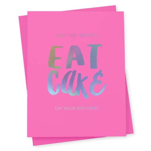 417 Press Eat Cake Card 417 Press Eat Cake Card