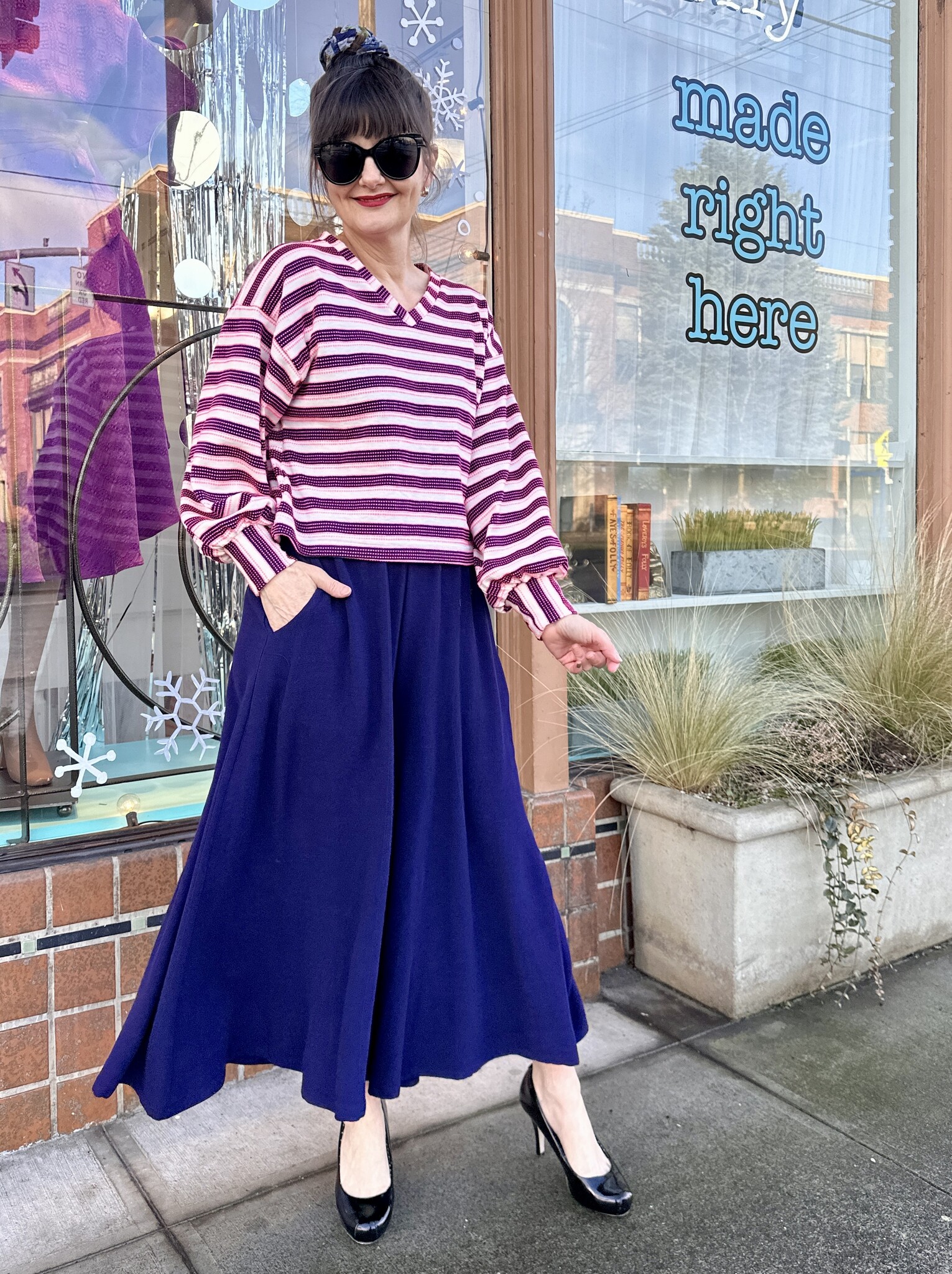 Jody Sweater - Canoga Stripe - FOLLY