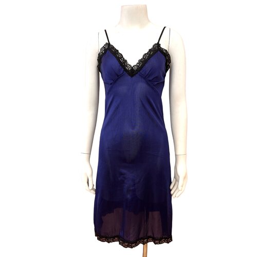 Sarah Bibb Limited Edition Hand Dyed Erin Slip - Indigo