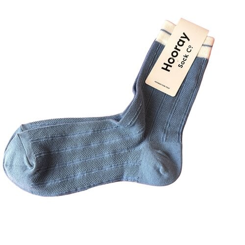 Hooray Trouser Socks - Uni Blu