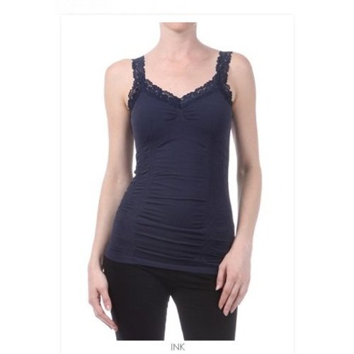 M Rena Favorite Lace Camisole - Ink M Rena Favorite Lace Camisole - Ink