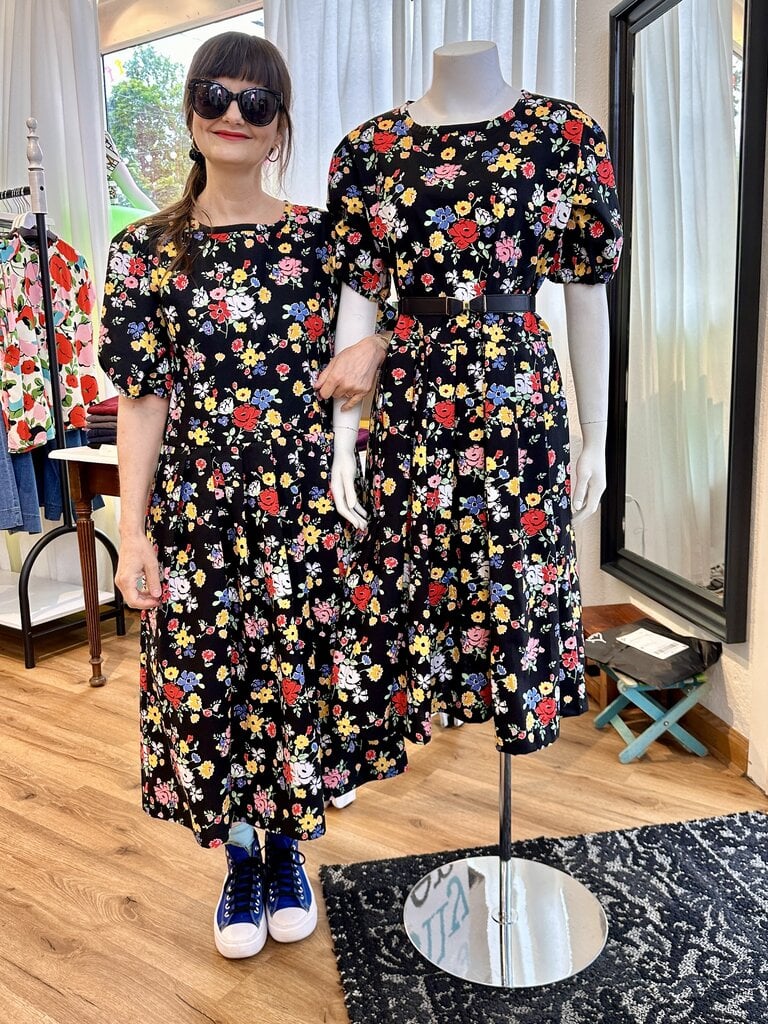 Busy Mushroom Felice Dress - Dreamboat