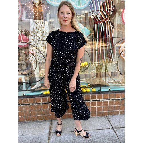 Sarah Bibb Rita Top - Brush Dot/Aruba Sarah Bibb Rita Top - Brush Dot/Aruba