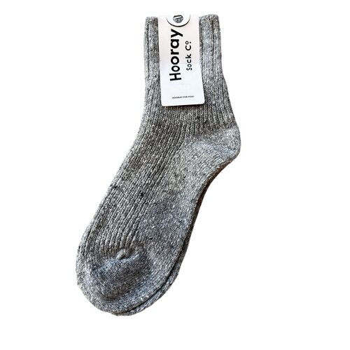 Hooray Cozel Sock - Light Grey Hooray Cozel Sock - Light Grey