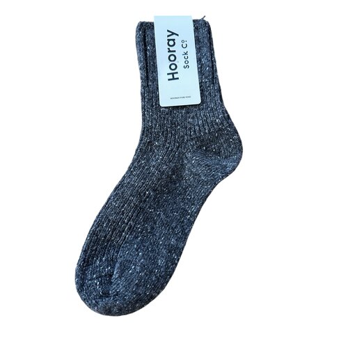 Hooray Cozel Sock - Dark Grey Hooray Cozel Sock - Dark Grey