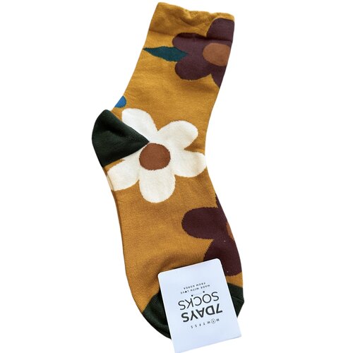 7 Days Big Flower Socks 7 Days Big Flower Socks
