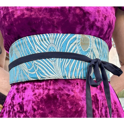 Sarah Bibb Wrapping Belt - Peacock Sarah Bibb Wrapping Belt - Peacock