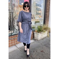 Fiona Dress - Steely