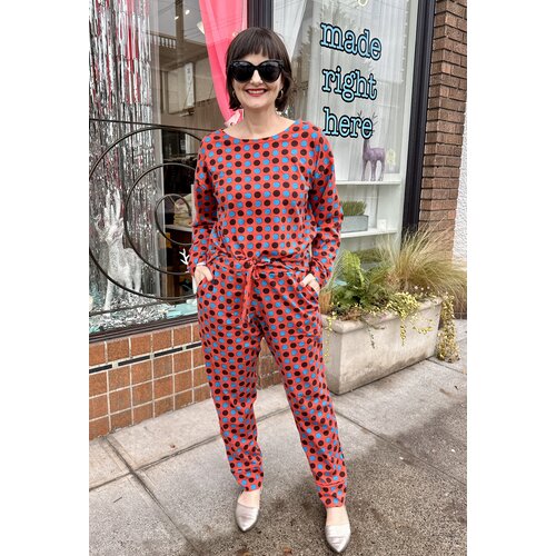 Sarah Bibb Jillian/Bev PJ Set - Gathering Dot