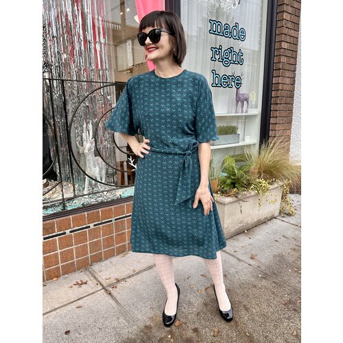 Sarah Bibb Sharon Dress - Jade Deco