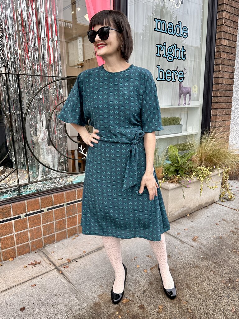 Sarah Bibb Sharon Dress - Jade Deco