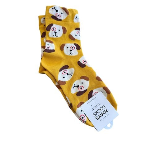 7 Days Bandit Pup Crew Socks 7 Days Bandit Pup Crew Socks