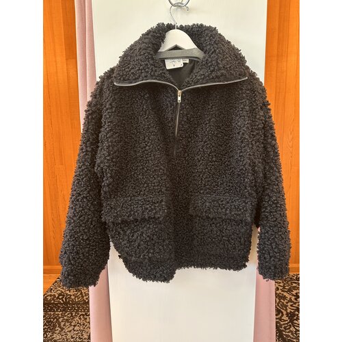 Aaron Teddy Pullover - Black Aaron Teddy Pullover - Black