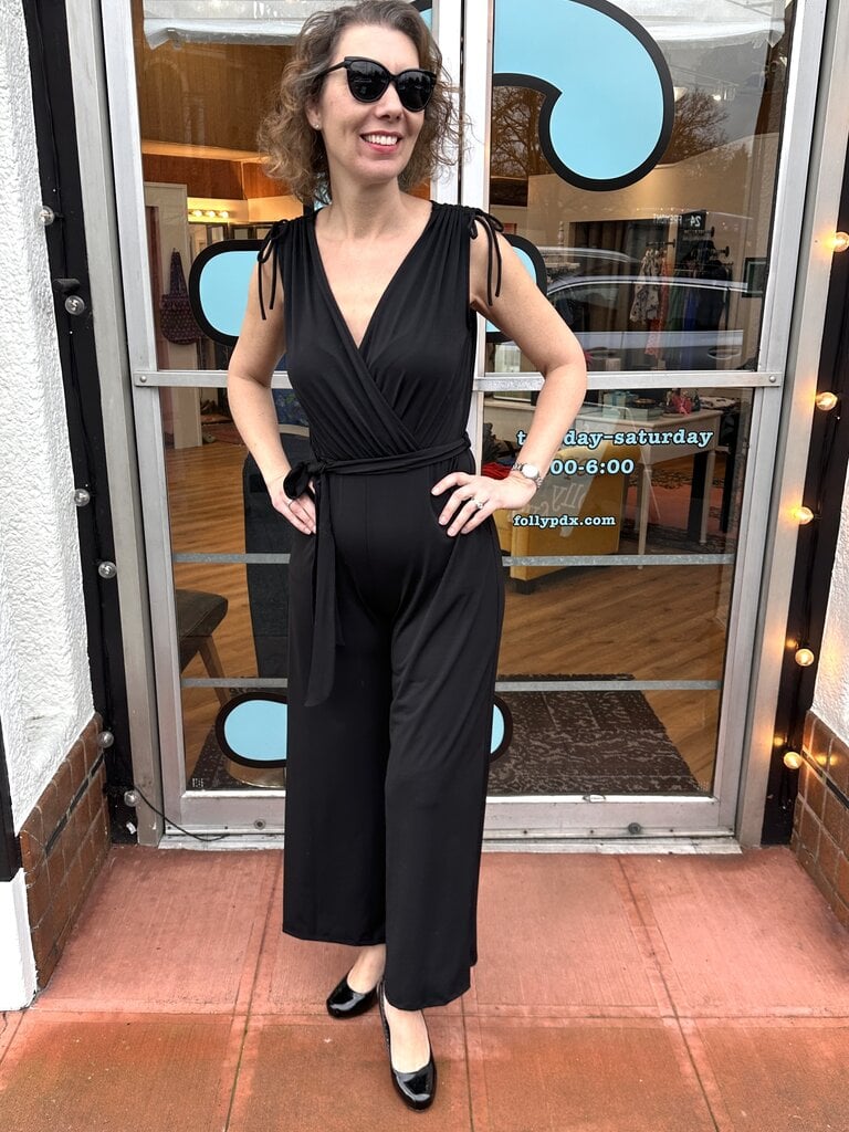 Ariel Calinda Jumpsuit - Black