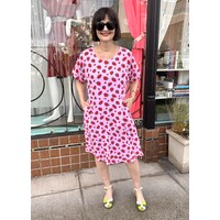 Tina Dress - Strawberry Pinkness
