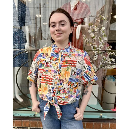Frnch Celana Blouse - Marche Frnch Celana Blouse - Marche