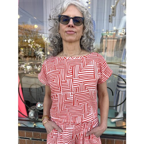 Sarah Bibb Rita Top -Red Sail Sarah Bibb Rita Top -Red Sail