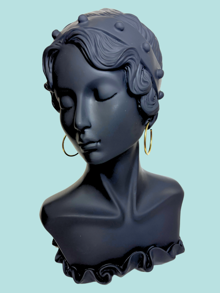 brass and sand Mid Hoop - Brass