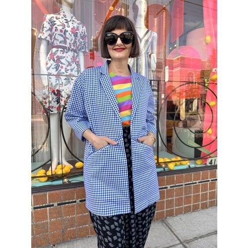 Sarah Bibb Adelia Jacket - Royal Czech Sarah Bibb Adelia Jacket - Royal Czech