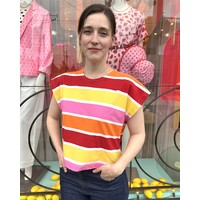 Lumi  S/S Top -  Calzada Stripe